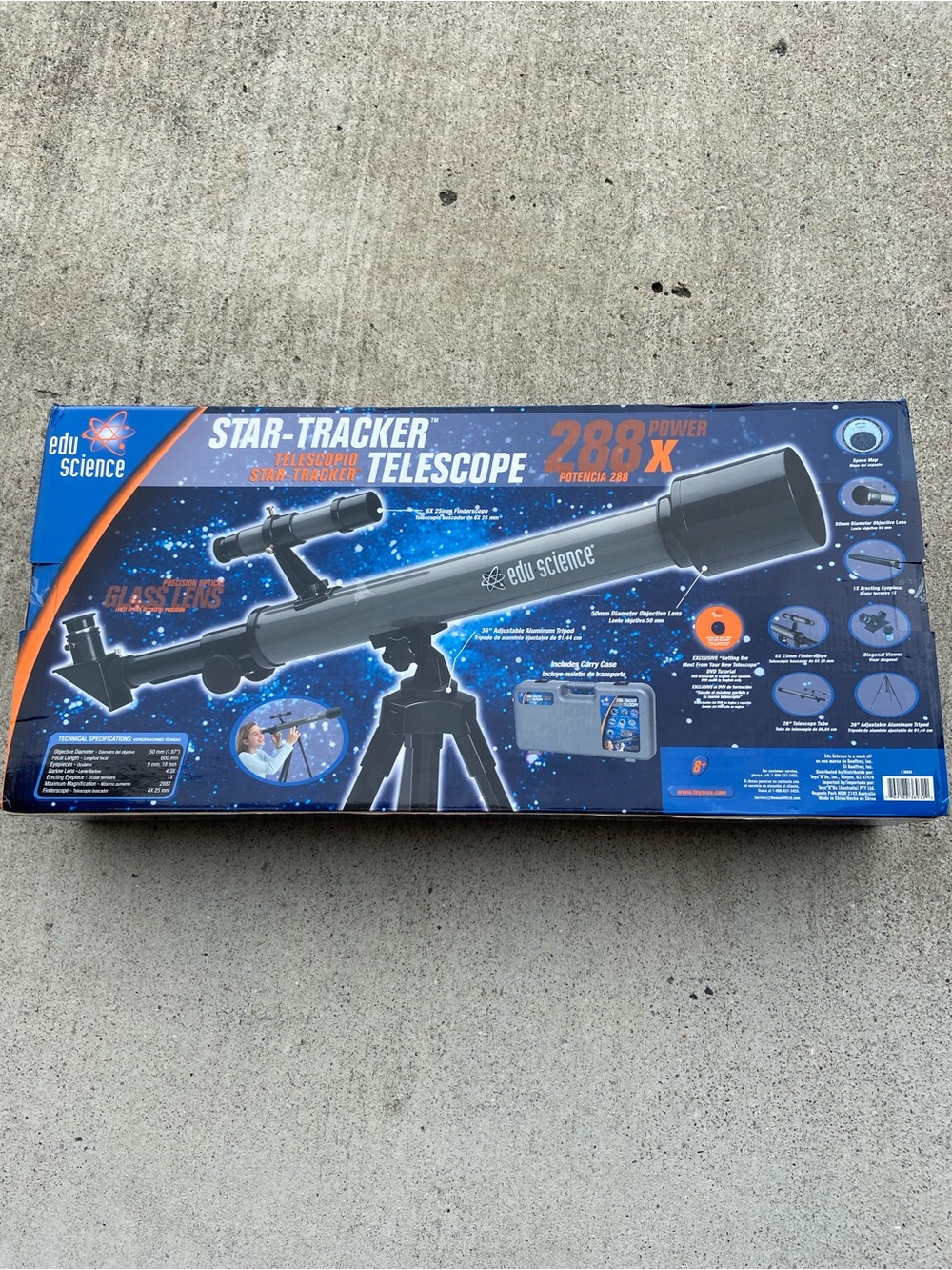 New Star tracker telescope 288x edu science